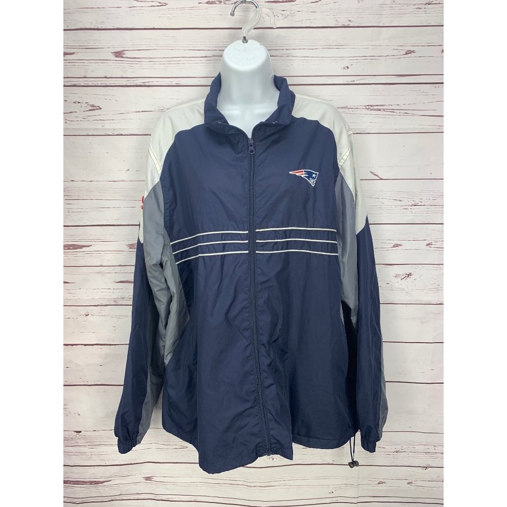 NFL Team Apparel New England Patriots SI Large Windbreaker‎